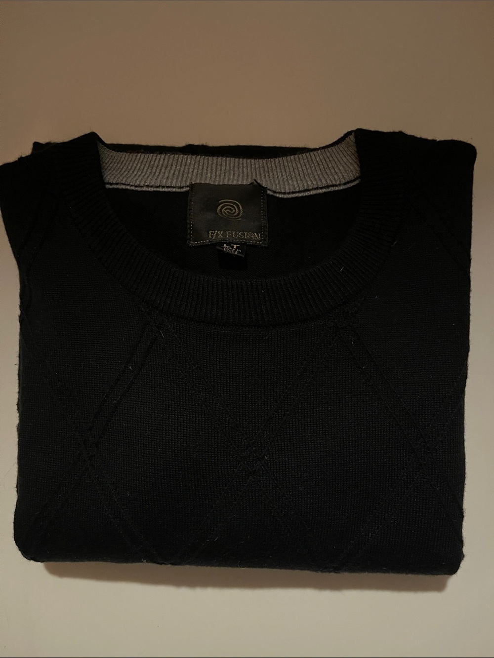 Men’s Black Crewneck Sweater